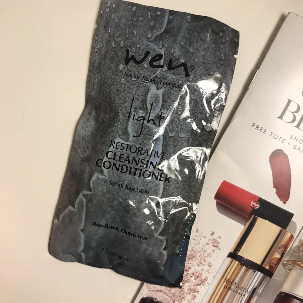 WEN Light Travel Trial Size Packet 2 oz Cleansing Conditioner New